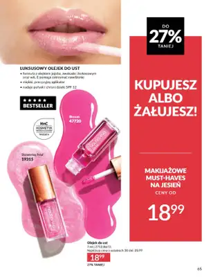 AVON - gazetka promocyjna Katalog Październik 2025 od środy 01.10 do piątku 31.10 - strona 65 AVON - gazetka promocyjna Katalog Październik 2025 od środy 01.10 do piątku 31.10 - strona 65