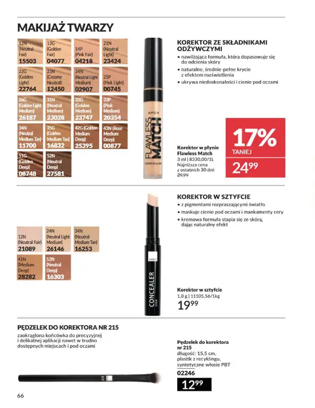 AVON - gazetka promocyjna Katalog Październik 2025 od środy 01.10 do piątku 31.10 - strona 66