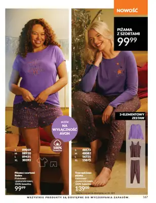 AVON - gazetka promocyjna Katalog Październik 2025 od środy 01.10 do piątku 31.10 - strona 167 AVON - gazetka promocyjna Katalog Październik 2025 od środy 01.10 do piątku 31.10 - strona 167