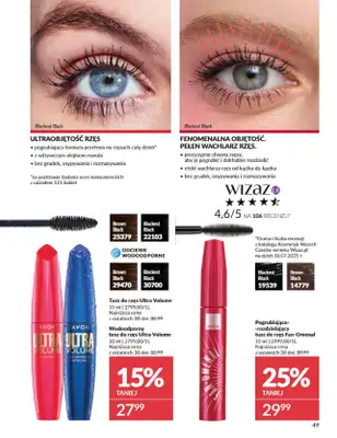 AVON - gazetka promocyjna Katalog Październik 2025 od środy 01.10 do piątku 31.10 - strona 49 AVON - gazetka promocyjna Katalog Październik 2025 od środy 01.10 do piątku 31.10 - strona 49