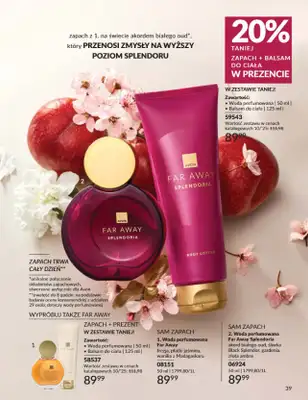 AVON - gazetka promocyjna Katalog Październik 2025 od środy 01.10 do piątku 31.10 - strona 39 AVON - gazetka promocyjna Katalog Październik 2025 od środy 01.10 do piątku 31.10 - strona 39