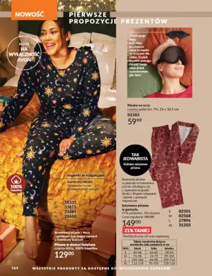 AVON - gazetka promocyjna Katalog Październik 2025 od środy 01.10 do piątku 31.10 - strona 164 AVON - gazetka promocyjna Katalog Październik 2025 od środy 01.10 do piątku 31.10 - strona 164