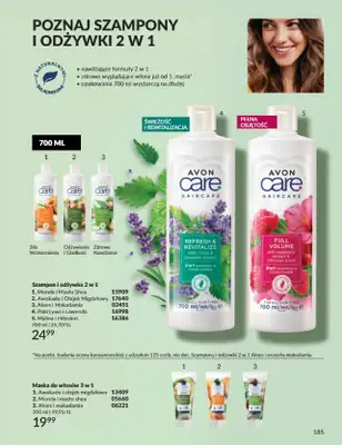 AVON - gazetka promocyjna Katalog Październik 2025 od środy 01.10 do piątku 31.10 - strona 185 AVON - gazetka promocyjna Katalog Październik 2025 od środy 01.10 do piątku 31.10 - strona 185