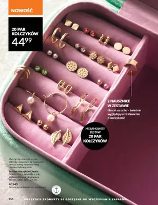 AVON - gazetka promocyjna Katalog Październik 2025 od środy 01.10 do piątku 31.10 - strona 158 AVON - gazetka promocyjna Katalog Październik 2025 od środy 01.10 do piątku 31.10 - strona 158