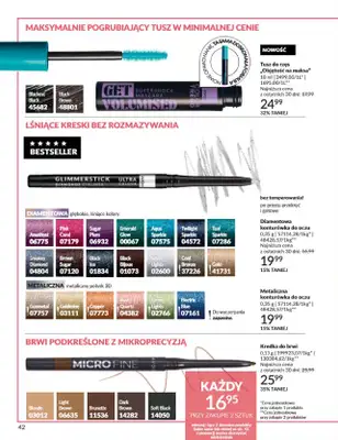 AVON - gazetka promocyjna Katalog Październik 2025 od środy 01.10 do piątku 31.10 - strona 42 AVON - gazetka promocyjna Katalog Październik 2025 od środy 01.10 do piątku 31.10 - strona 42
