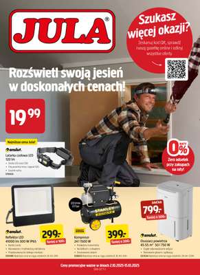 Jula - gazetka promocyjna Gazetka od czwartku 02.10 do środy 15.10