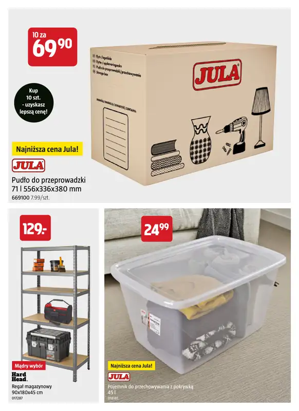 Jula - gazetka promocyjna Gazetka od czwartku 02.10 do środy 15.10 - strona 7