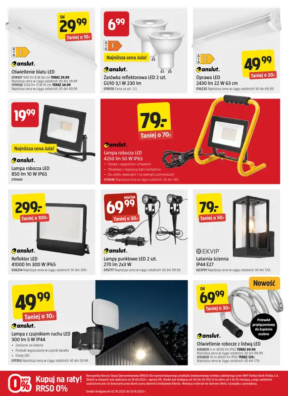 Jula - gazetka promocyjna Gazetka od czwartku 02.10 do środy 15.10 - strona 3