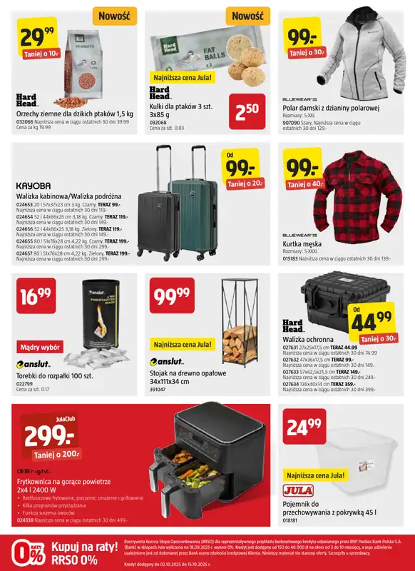 Jula - gazetka promocyjna Gazetka od czwartku 02.10 do środy 15.10 - strona 4