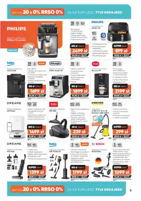 Max Elektro - gazetka promocyjna Gazetka od czwartku 02.10 do środy 29.10 - strona 3