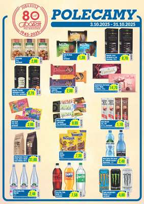 Społem - Blisko i Korzystnie - gazetka promocyjna Gazetka PSS Września od piątku 03.10 do piątku 31.10