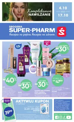 Super-Pharm - gazetka promocyjna Kompleksowe nawilżanie od soboty 04.10 do piątku 17.10