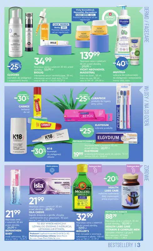 Super-Pharm - gazetka promocyjna Kompleksowe nawilżanie od soboty 04.10 do piątku 17.10 - strona 3