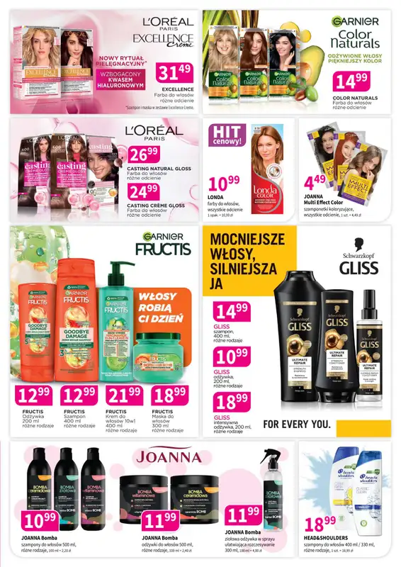 Drogerie Polskie - gazetka promocyjna Gazetka   - strona 3