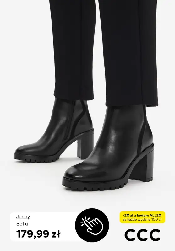 CCC - gazetka promocyjna -20 zł za każde wydane 100 zł od czwartku 02.10 do niedzieli 12.10 - strona 2