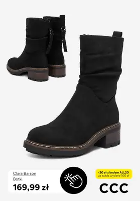 CCC - gazetka promocyjna -20 zł za każde wydane 100 zł od czwartku 02.10 do niedzieli 12.10 - strona 12