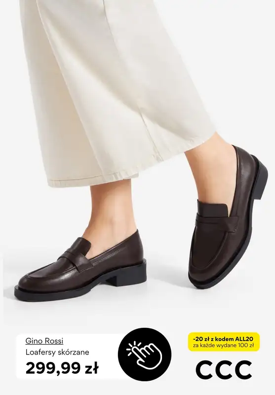 CCC - gazetka promocyjna -20 zł za każde wydane 100 zł od czwartku 02.10 do niedzieli 12.10 - strona 11