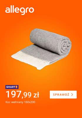 Allegro - gazetka promocyjna Ciepły kącik w Twoim domu od piątku 03.10 do piątku 10.10