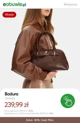 eobuwie.pl - gazetka promocyjna -20% na BUTY & -30% na TOREBKI od 199 zł od czwartku 02.10 do poniedziałku 06.10 - strona 5 eobuwie.pl - gazetka promocyjna -20% na BUTY & -30% na TOREBKI od 199 zł od czwartku 02.10 do poniedziałku 06.10 - strona 5