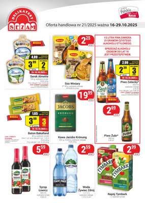 Delikatesy Sezam - gazetka promocyjna Gazetka od czwartku 16.10 do środy 29.10