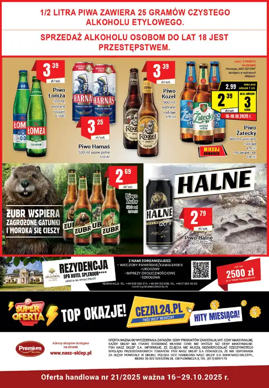 Premium - gazetka promocyjna Gazetka Premium od czwartku 16.10 do środy 29.10 - strona 6