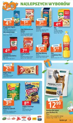 Leclerc - gazetka promocyjna Oferta E.Leclerc I 30 lat najlepszych wyborów od poniedziałku 06.10 do poniedziałku 13.10 - strona 11