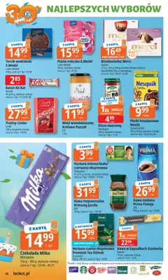 Leclerc - gazetka promocyjna Oferta E.Leclerc I 30 lat najlepszych wyborów od poniedziałku 06.10 do poniedziałku 13.10 - strona 10