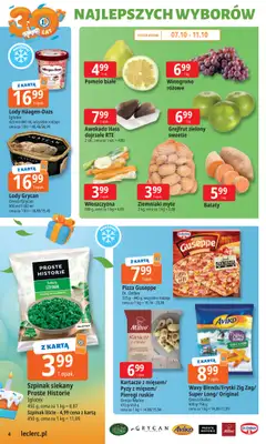 Leclerc - gazetka promocyjna Oferta E.Leclerc I 30 lat najlepszych wyborów od poniedziałku 06.10 do poniedziałku 13.10 - strona 4