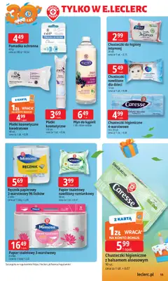 Leclerc - gazetka promocyjna Oferta E.Leclerc I 30 lat najlepszych wyborów od poniedziałku 06.10 do poniedziałku 13.10 - strona 19