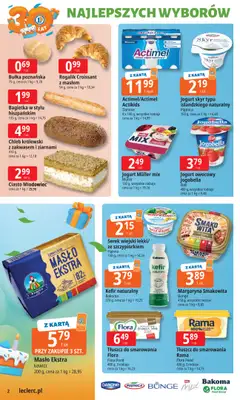 Leclerc - gazetka promocyjna Oferta E.Leclerc I 30 lat najlepszych wyborów od poniedziałku 06.10 do poniedziałku 13.10 - strona 2