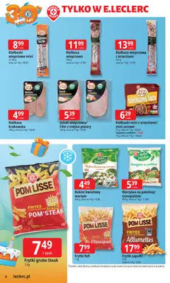 Leclerc - gazetka promocyjna Oferta E.Leclerc I 30 lat najlepszych wyborów od poniedziałku 06.10 do poniedziałku 13.10 - strona 8