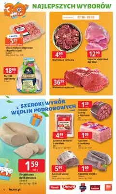 Leclerc - gazetka promocyjna Oferta E.Leclerc I 30 lat najlepszych wyborów od poniedziałku 06.10 do poniedziałku 13.10 - strona 6
