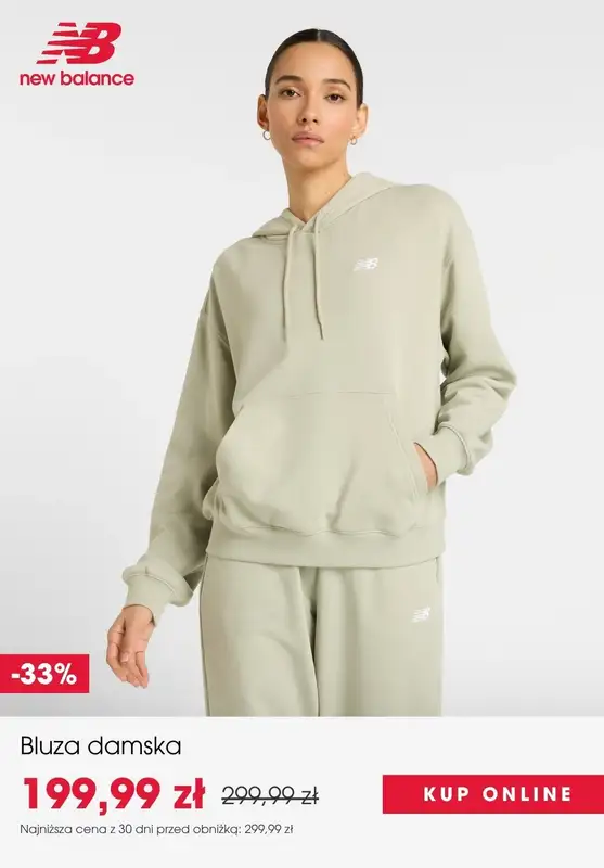 New Balance - gazetka promocyjna SALE: ubrania i akcesoria damskie od czwartku 02.10  - strona 3
