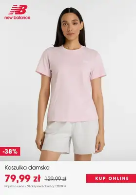 New Balance - gazetka promocyjna SALE: ubrania i akcesoria damskie od czwartku 02.10  - strona 2