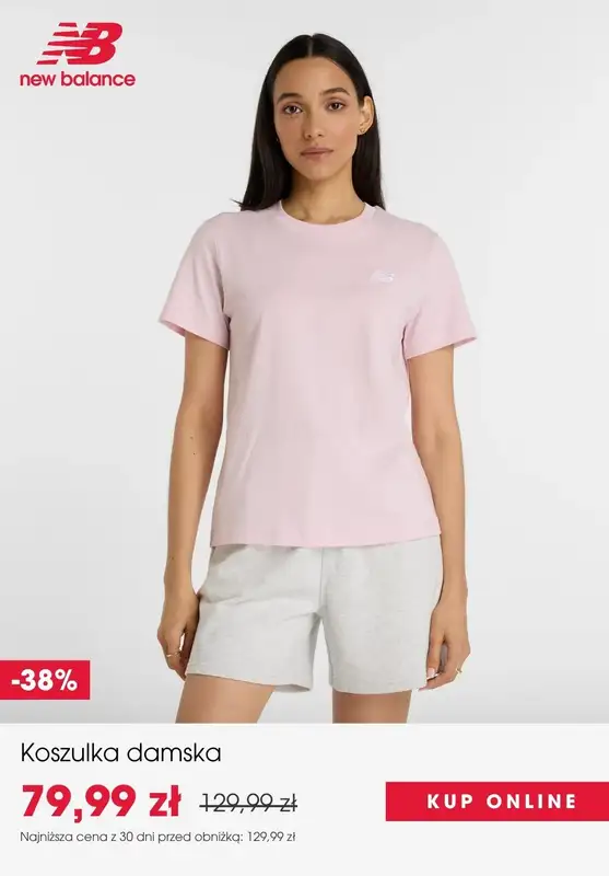 New Balance - gazetka promocyjna SALE: ubrania i akcesoria damskie od czwartku 02.10  - strona 2