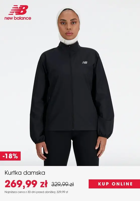 New Balance - gazetka promocyjna SALE: ubrania i akcesoria damskie od czwartku 02.10  - strona 4
