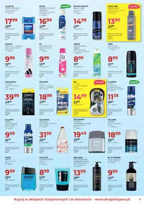 Drogerie Jawa - gazetka promocyjna Gazetka  do poniedziałku 03.11 - strona 9
