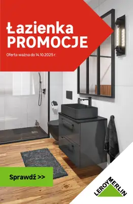 Leroy Merlin - gazetka promocyjna PROMOCJE - Łazienka od czwartku 02.10 do wtorku 14.10