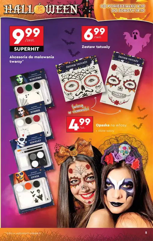 Biedronka - gazetka promocyjna Okazje tygodnia od 6.10 od poniedziałku 06.10 do środy 22.10 - strona 5