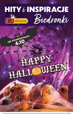 Biedronka - gazetka promocyjna Okazje tygodnia od 6.10 od poniedziałku 06.10 do środy 22.10