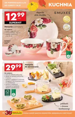 Biedronka - gazetka promocyjna Okazje tygodnia od 6.10 od poniedziałku 06.10 do środy 22.10 - strona 22