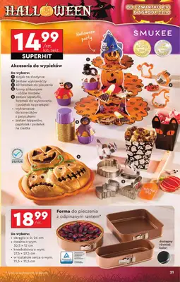 Biedronka - gazetka promocyjna Okazje tygodnia od 6.10 od poniedziałku 06.10 do środy 22.10 - strona 21