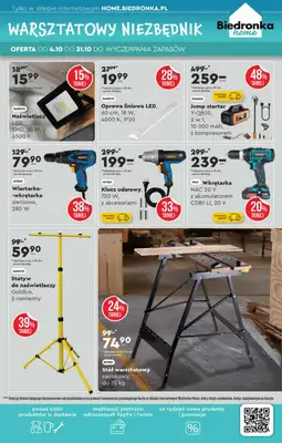 Biedronka - gazetka promocyjna Okazje tygodnia od 6.10 od poniedziałku 06.10 do środy 22.10 - strona 45