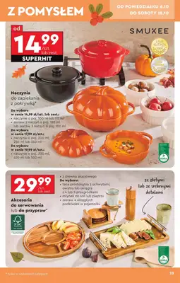 Biedronka - gazetka promocyjna Okazje tygodnia od 6.10 od poniedziałku 06.10 do środy 22.10 - strona 23