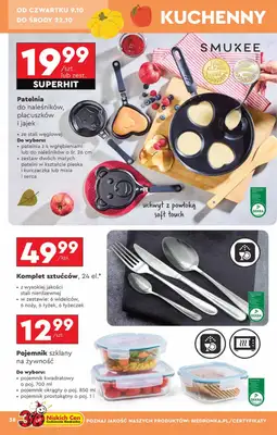 Biedronka - gazetka promocyjna Okazje tygodnia od 6.10 od poniedziałku 06.10 do środy 22.10 - strona 38