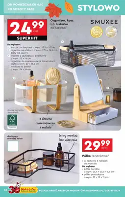 Biedronka - gazetka promocyjna Okazje tygodnia od 6.10 od poniedziałku 06.10 do środy 22.10 - strona 30