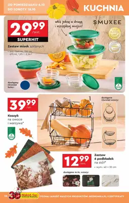 Biedronka - gazetka promocyjna Okazje tygodnia od 6.10 od poniedziałku 06.10 do środy 22.10 - strona 24