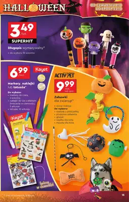 Biedronka - gazetka promocyjna Okazje tygodnia od 6.10 od poniedziałku 06.10 do środy 22.10 - strona 15