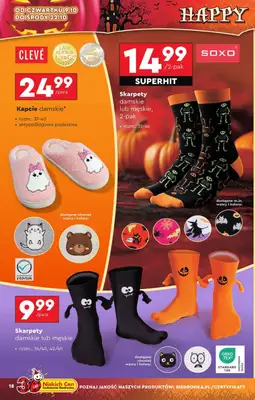 Biedronka - gazetka promocyjna Okazje tygodnia od 6.10 od poniedziałku 06.10 do środy 22.10 - strona 18