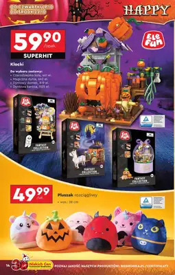 Biedronka - gazetka promocyjna Okazje tygodnia od 6.10 od poniedziałku 06.10 do środy 22.10 - strona 14